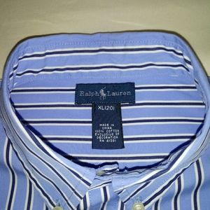 Polo long sleeve button down (kids)